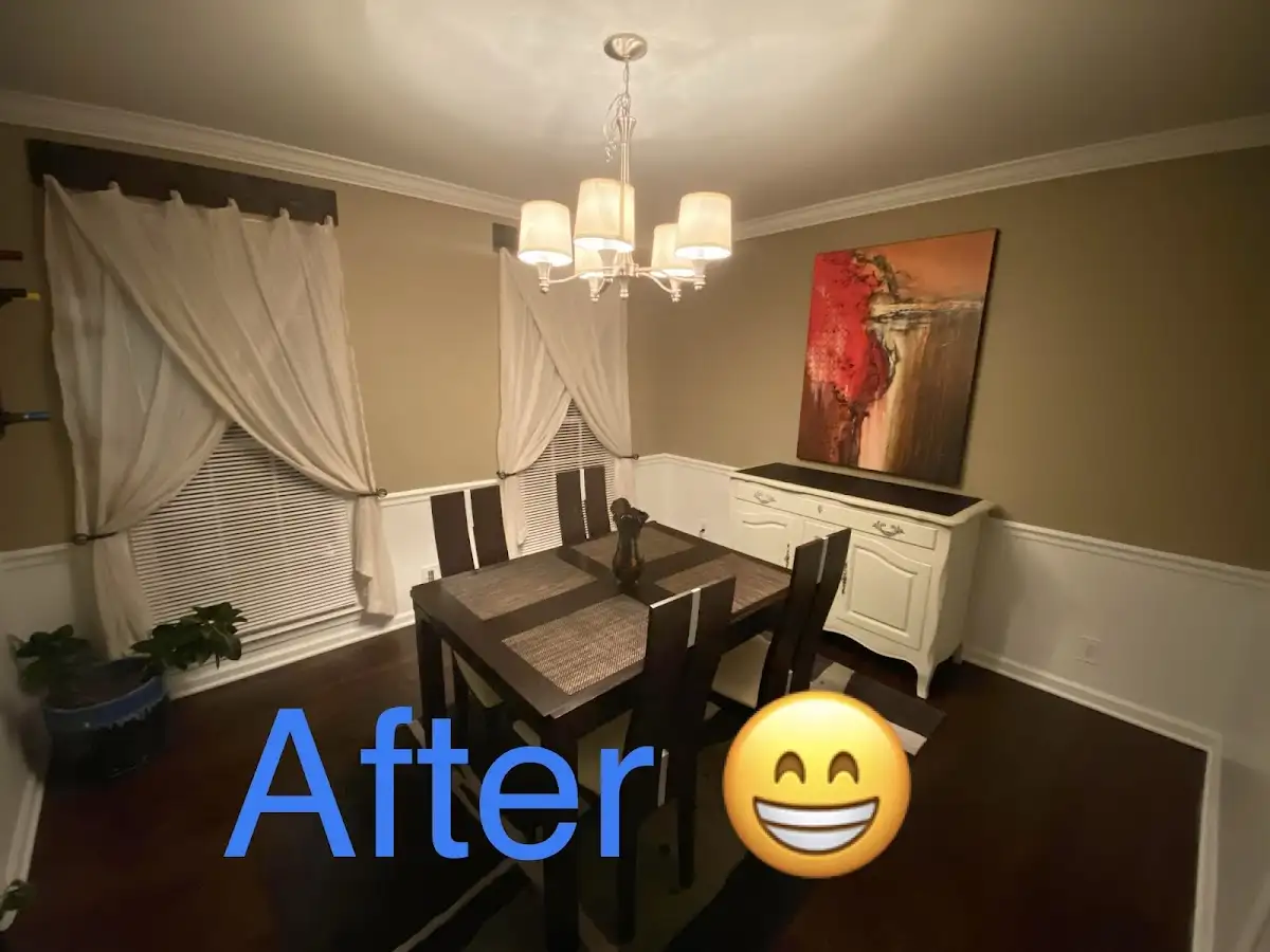 Professional dining room restoration after water damage in Wailea