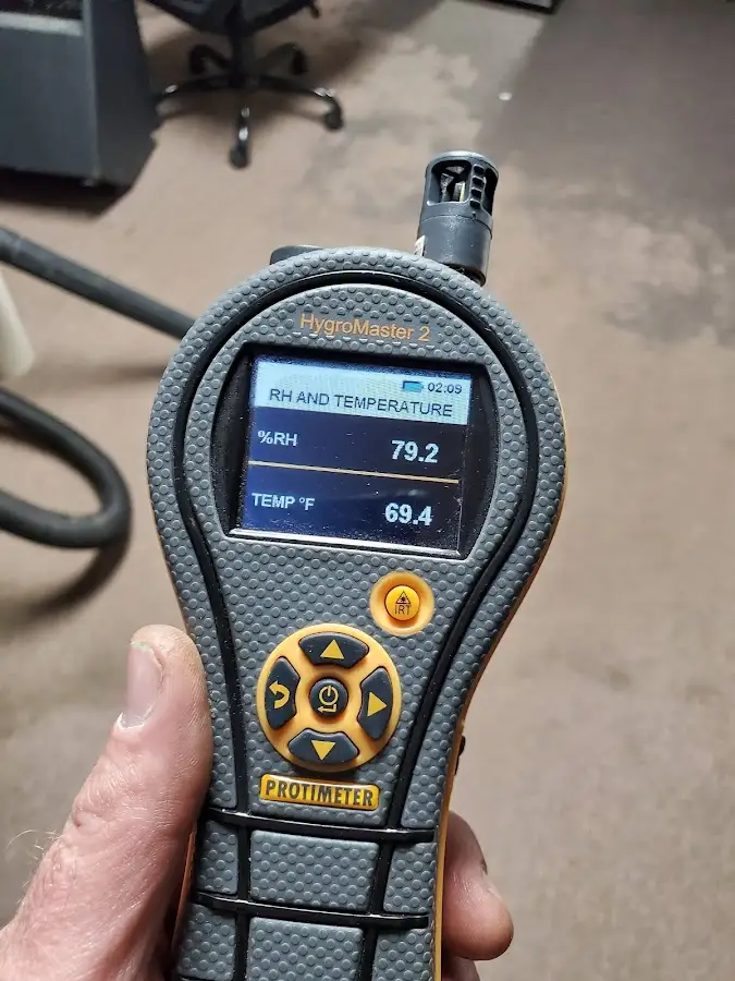 Moisture meter humidity assessment for Fire & Smoke Damage Restoration in Wailea